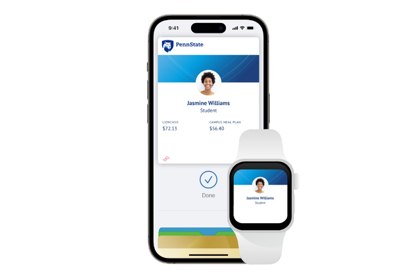 mobile id+ card on iPhone and Apple Watch